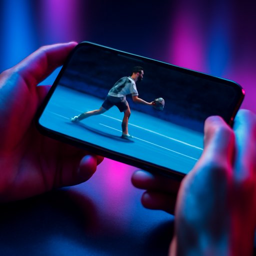 KG999 tennis event list on phone